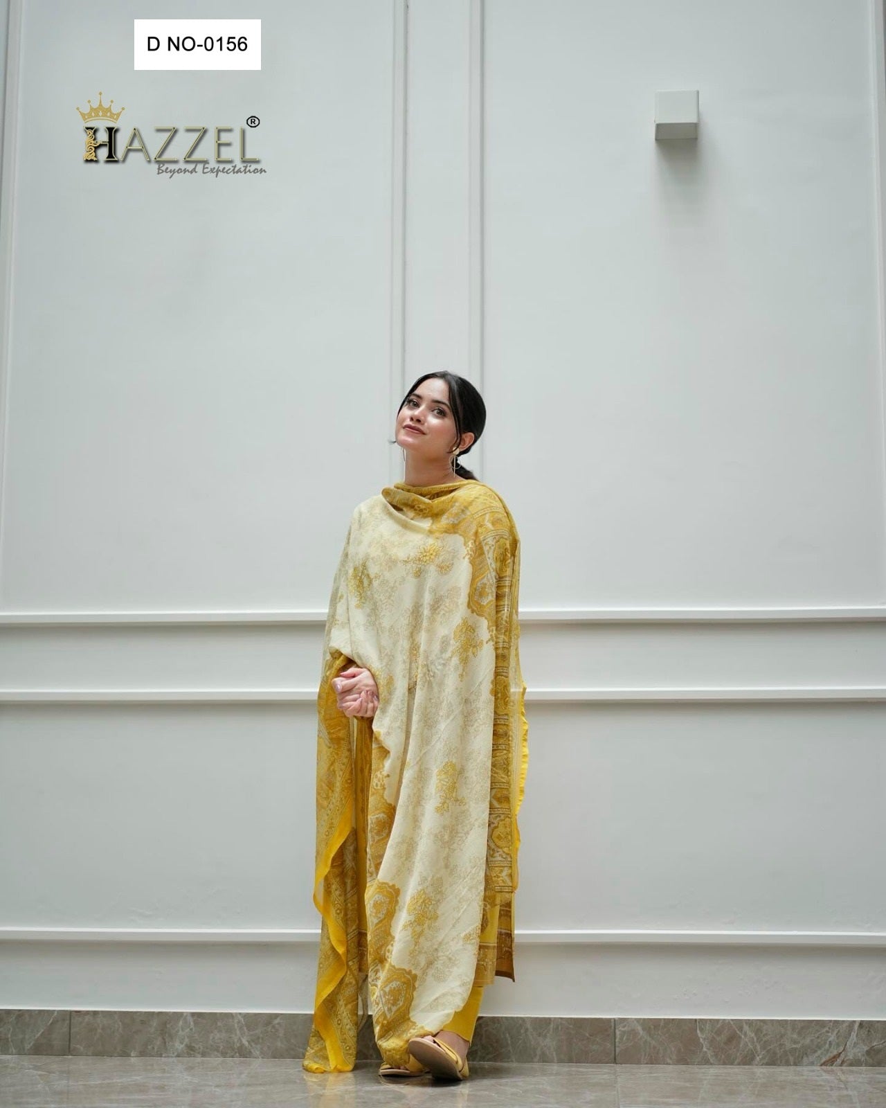 0156 H-M Prints Hazzel Print Pakistani Salwar Suits