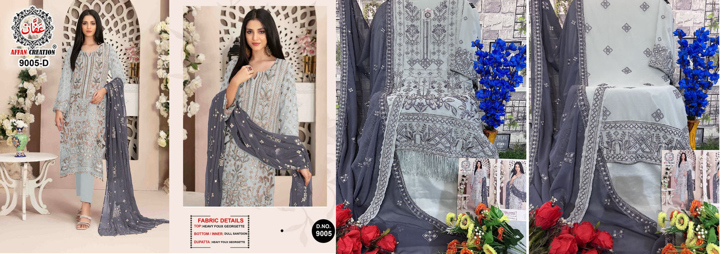 9005D Affan Creation Pakistani Salwar Suits