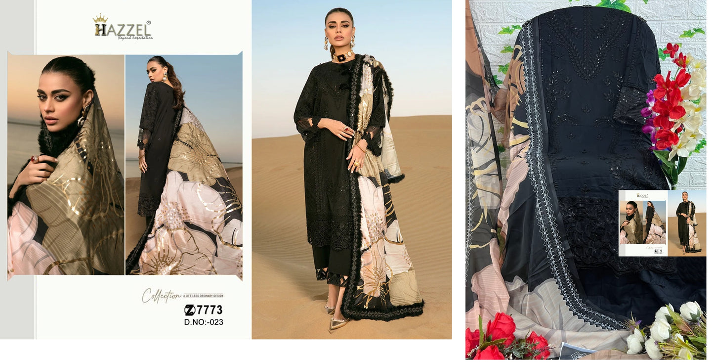 23 Hazzel Pakistani Salwar Suits