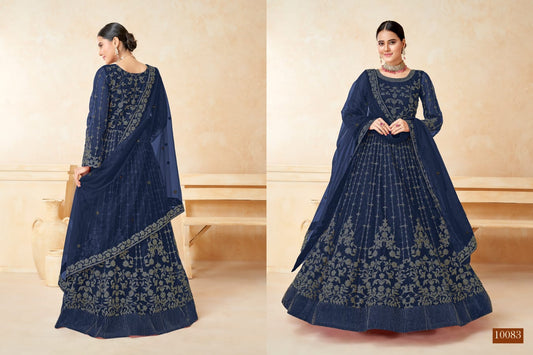 10083 Vol 8 Anjubaa Unstitched Suits