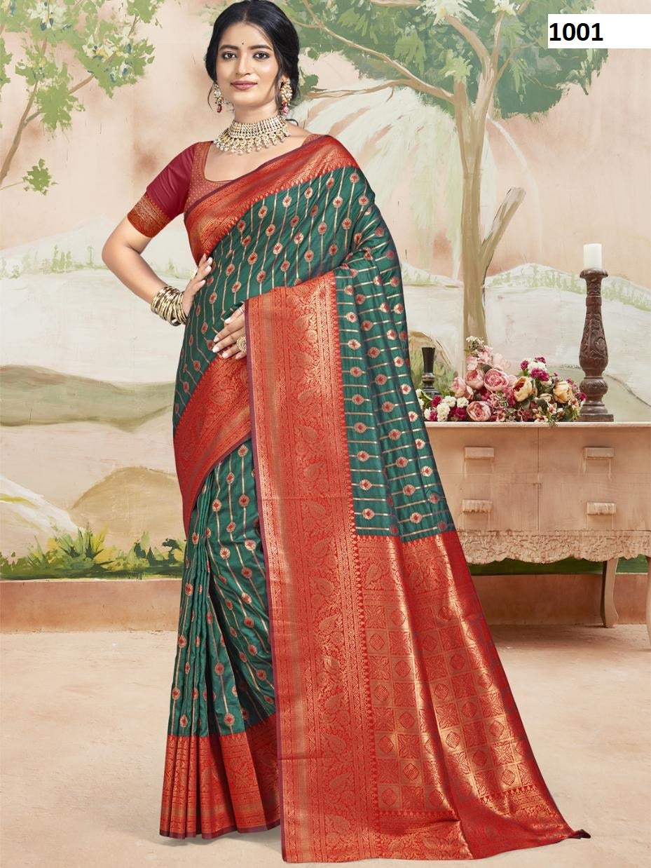 1001 Abhibhuti Silk Bunawat Silk Sarees