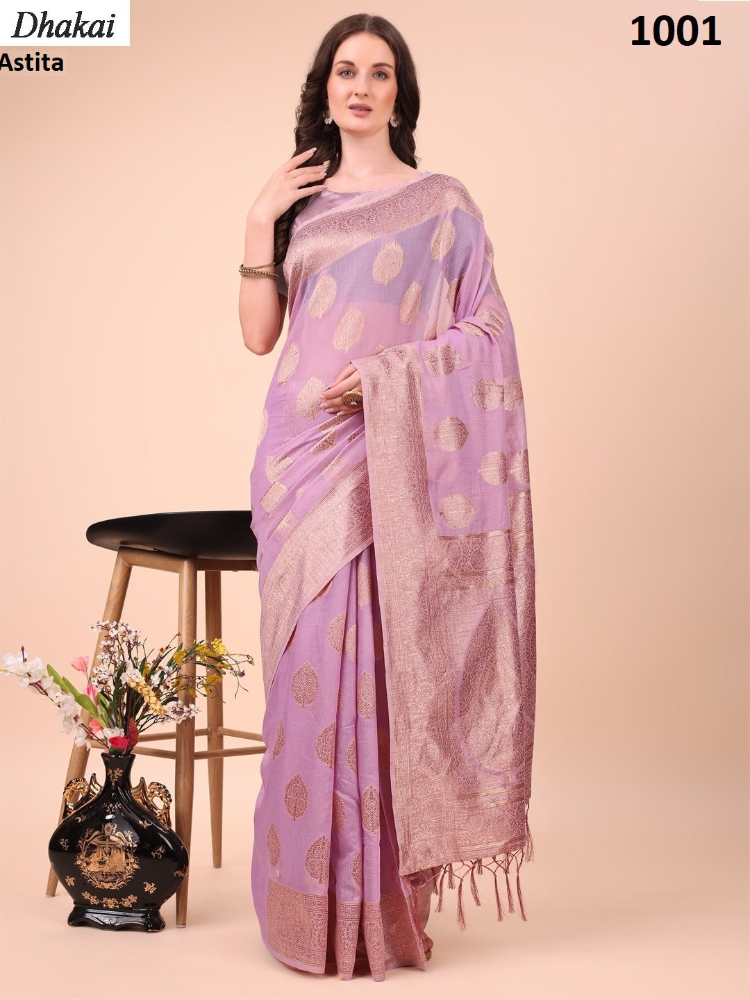 1001 Dhakai Astita Cotton Sarees