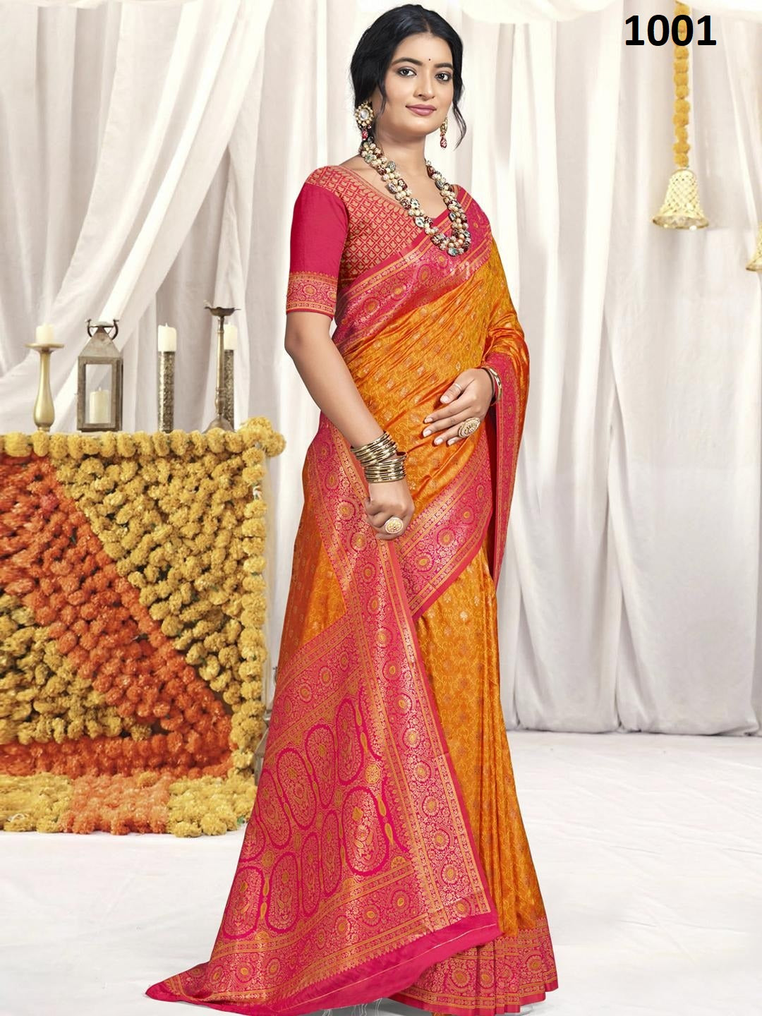 1001 Vindhya Bunawat Silk Sarees