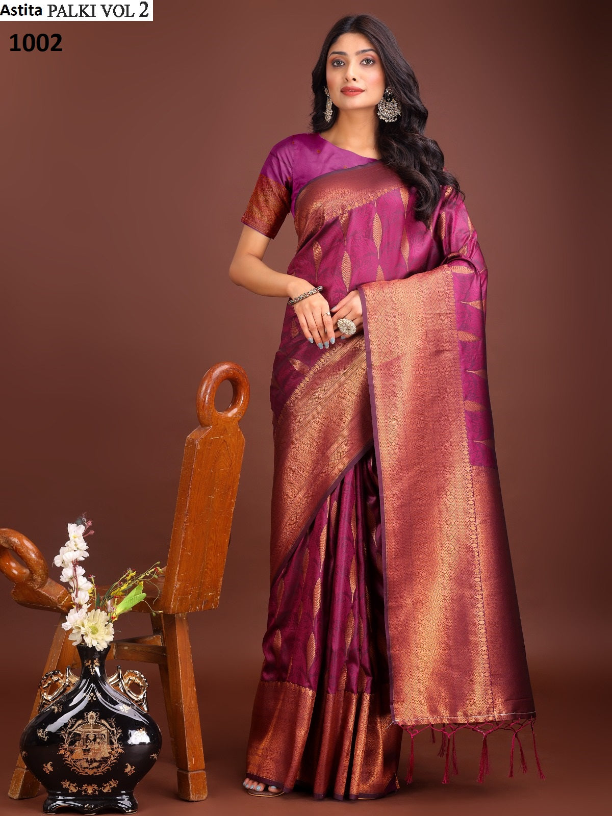 1002 Palki Vol 2 Astita Banarasi Silk Sarees
