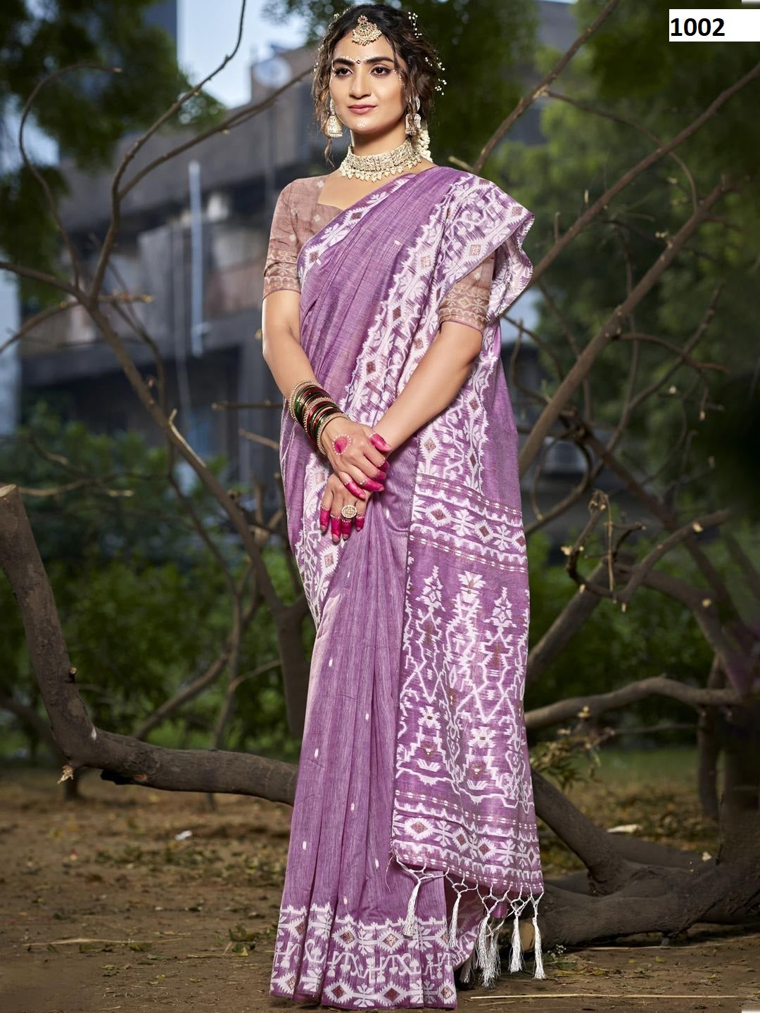 1002 Silver Line Vol 3 Bunawat Cotton Sarees