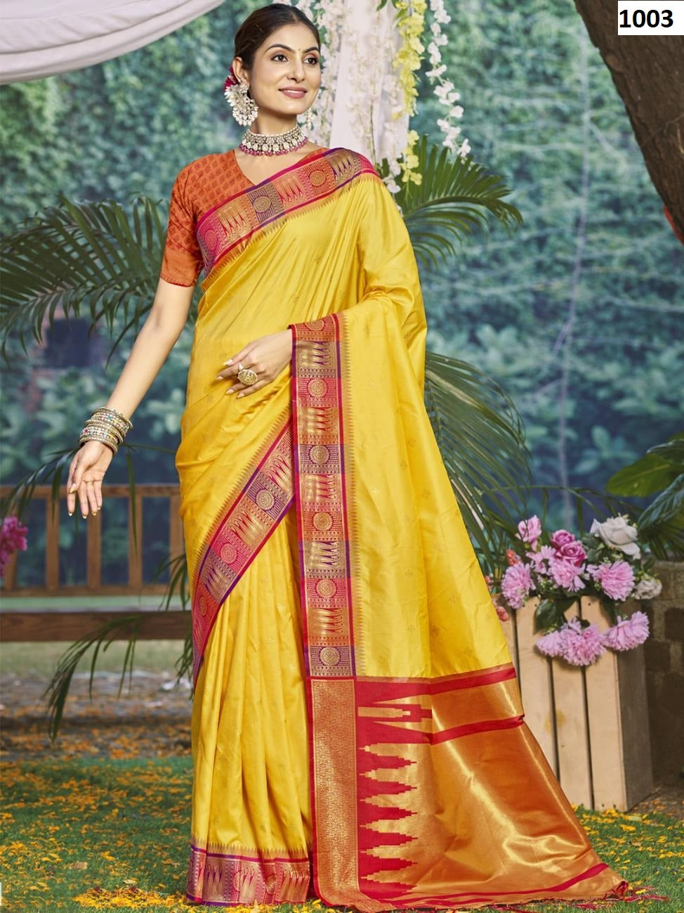 1003 Divya Prabha Bunawat Silk Sarees