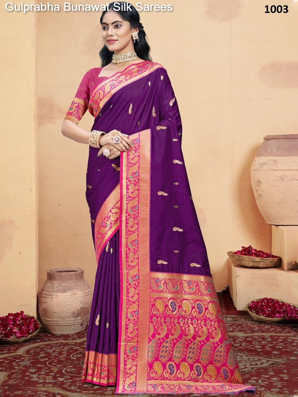 1003 Gulprabha Bunawat Silk Sarees