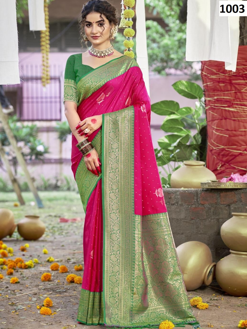 1003 Kashvi Bunawat Silk Sarees