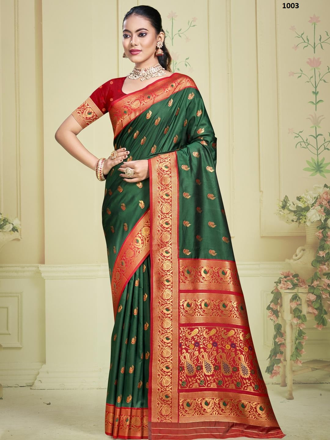 1003 Rajsangini Bunawat Silk Sarees