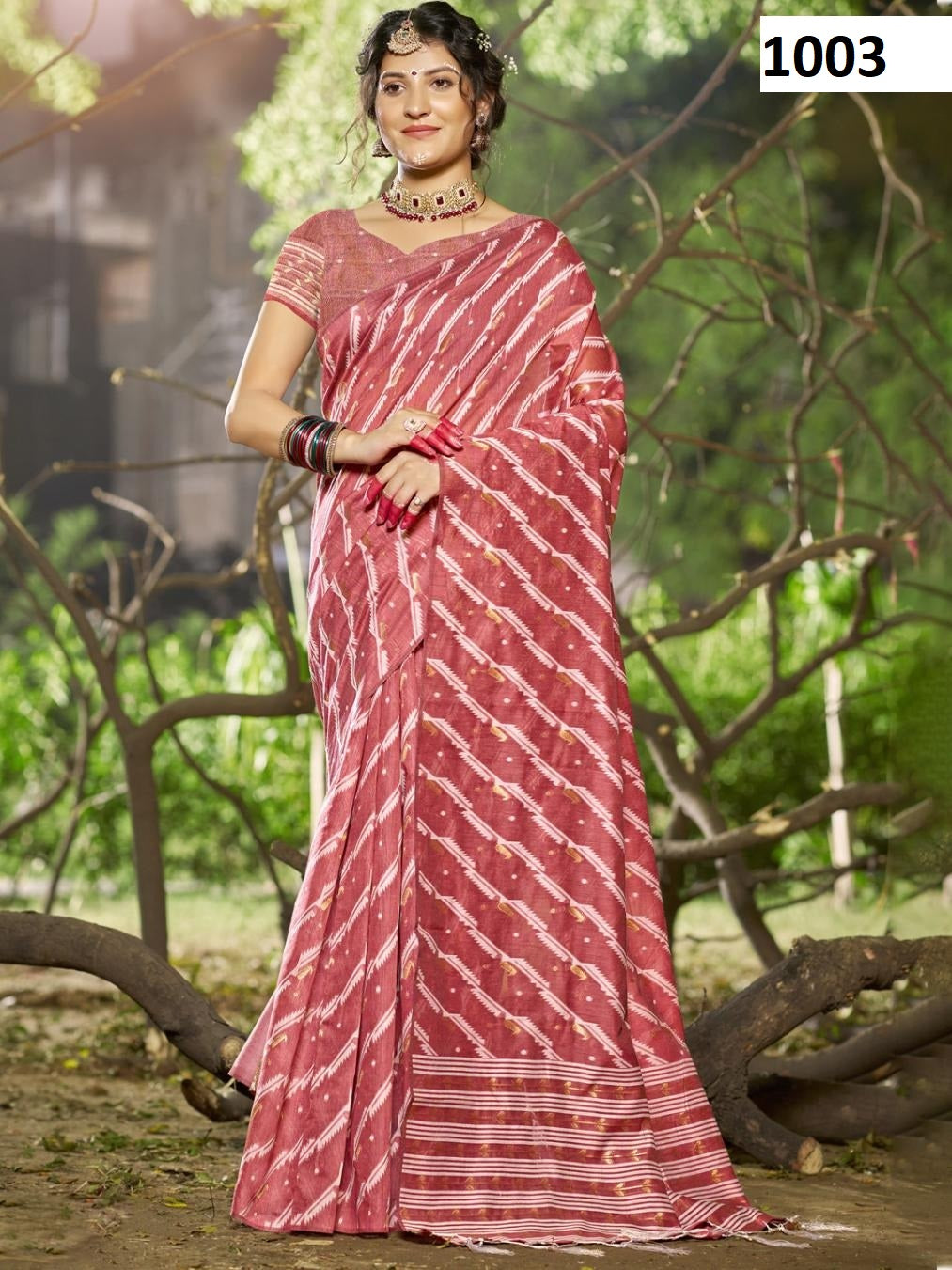 1003 Silver Line Vol 2 Bunawat Cotton Sarees