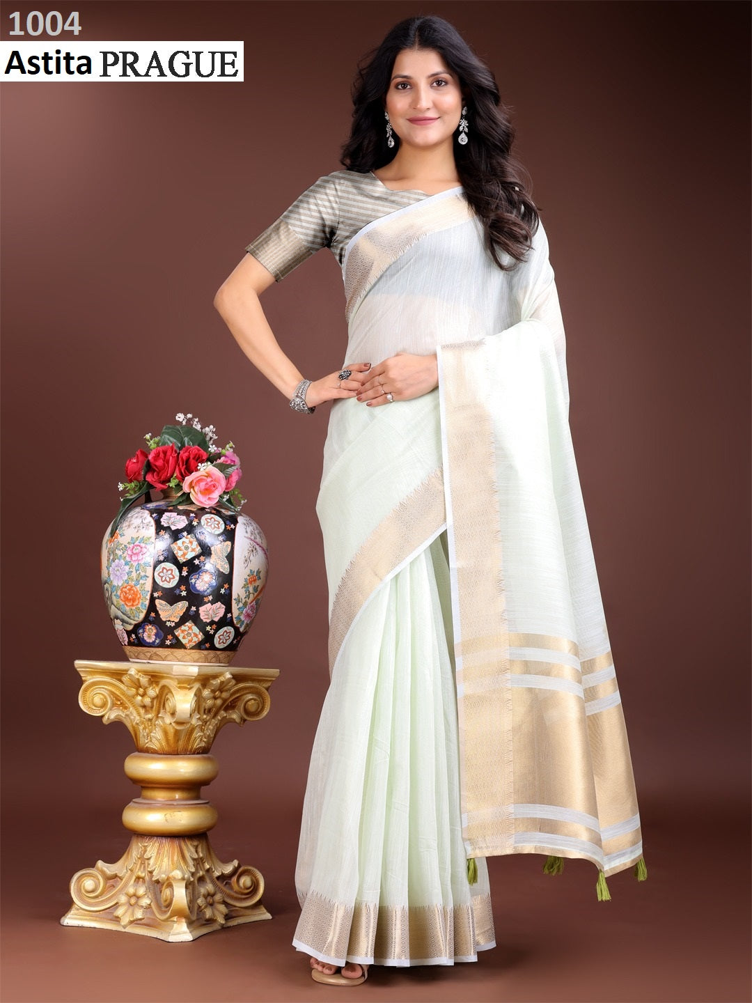 1004 Prague Astita Cotton Sarees