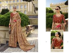 1004 Spot Light Shubh Shree Jacquard Rich Sarees