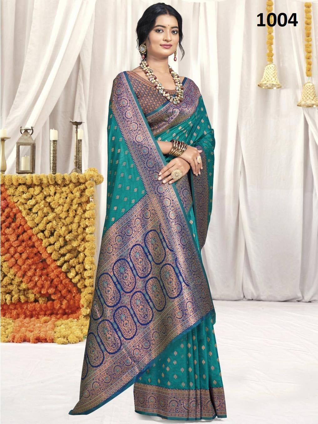 1004 Vindhya Bunawat Silk Sarees