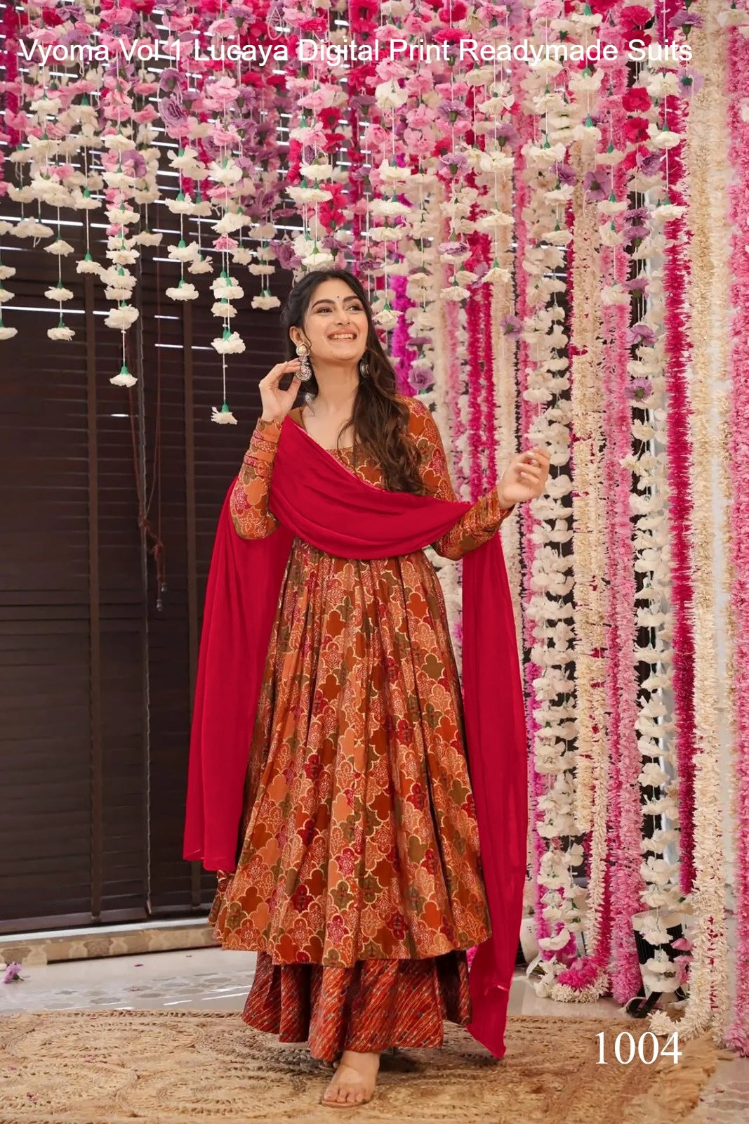 1004 Vyoma Vol 1 Lucaya Digital Print Readymade Suits