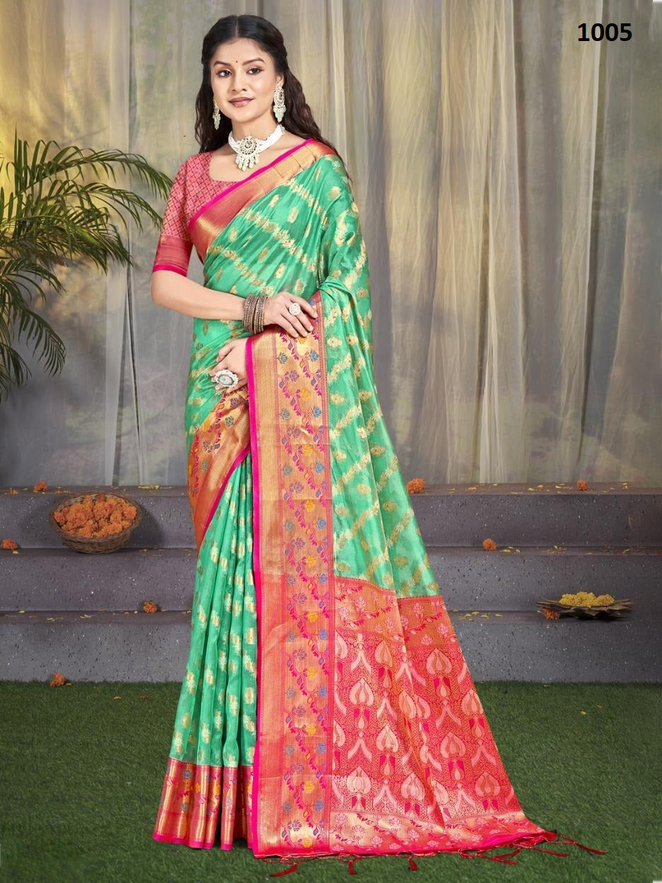 1005 Akshya Bunawat Cotton Sarees