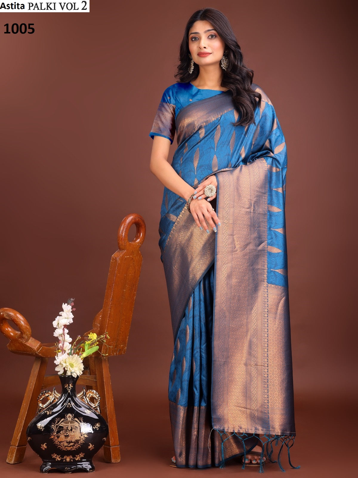 1005 Palki Vol 2 Astita Banarasi Silk Sarees