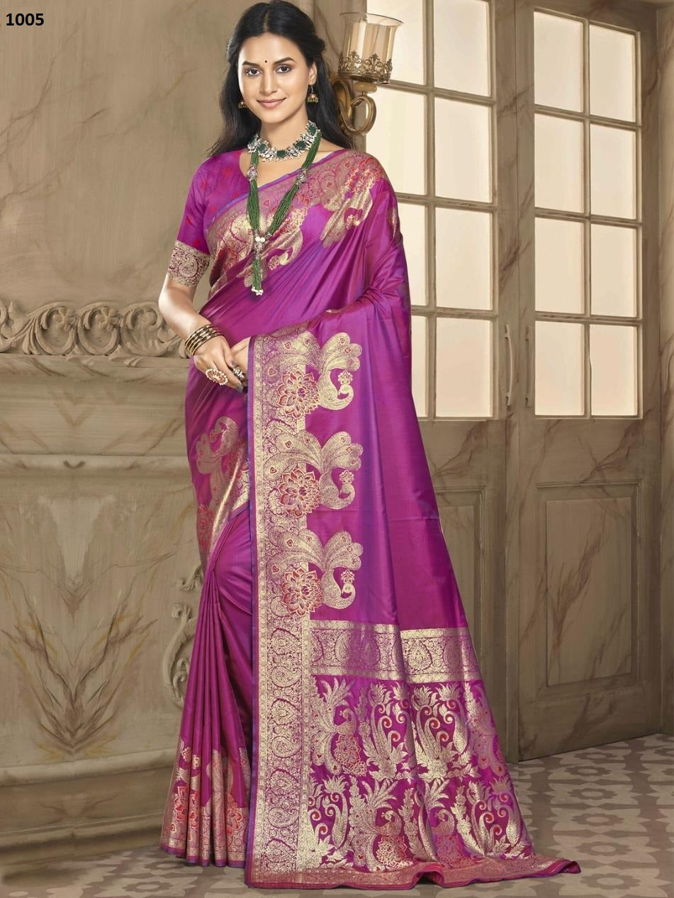 1005 Priya Bunawat Silk Sarees
