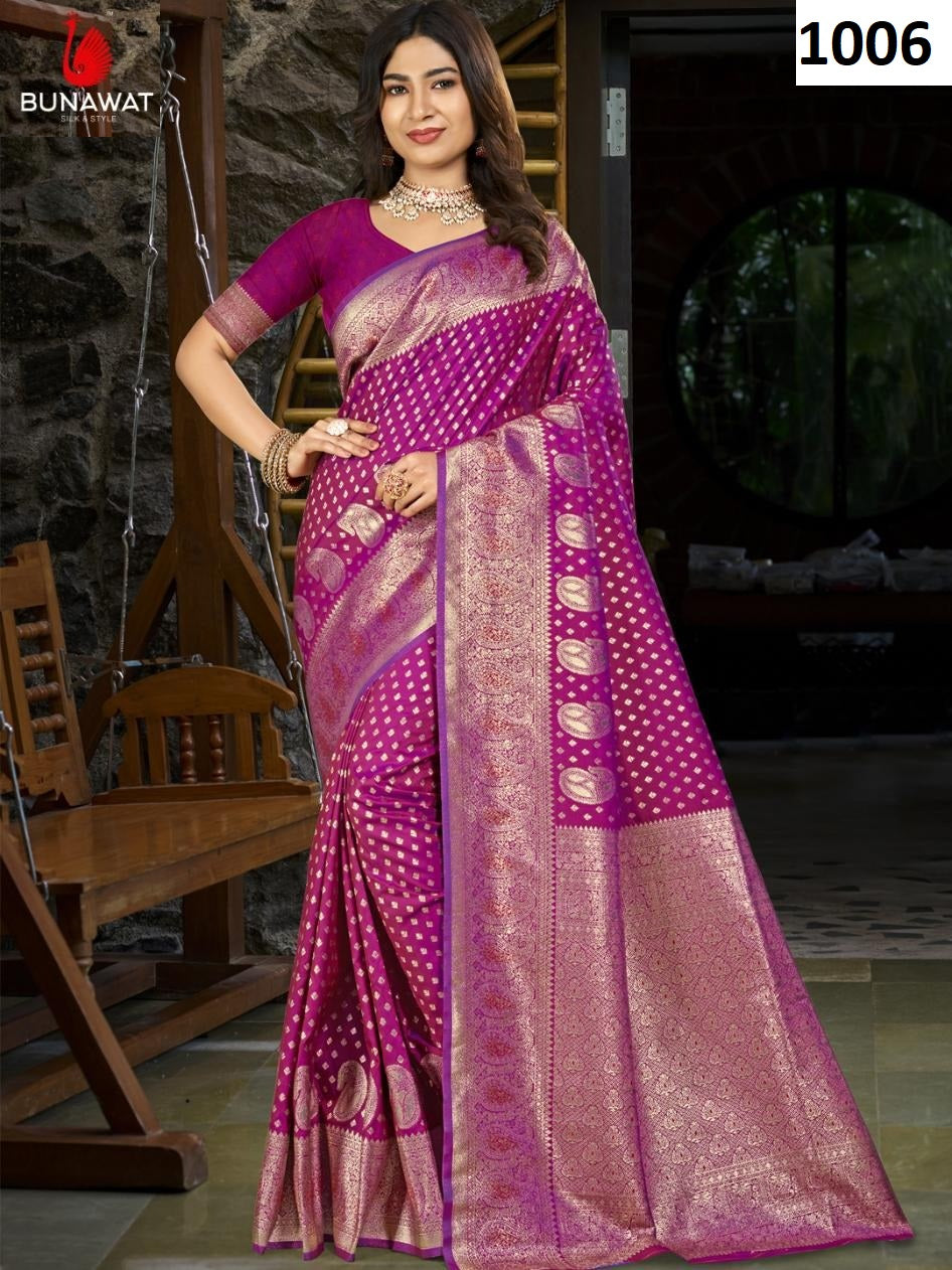 1006 Amritulya Bunawat Silk Sarees