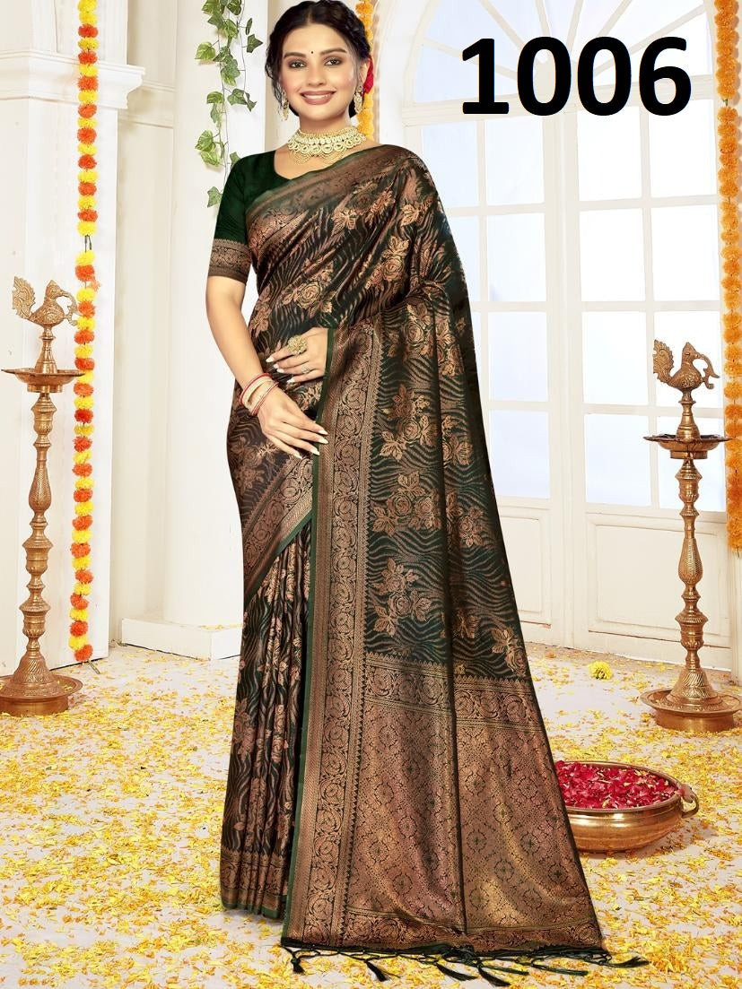 1006 Bhumika Bunawat Satin Sarees