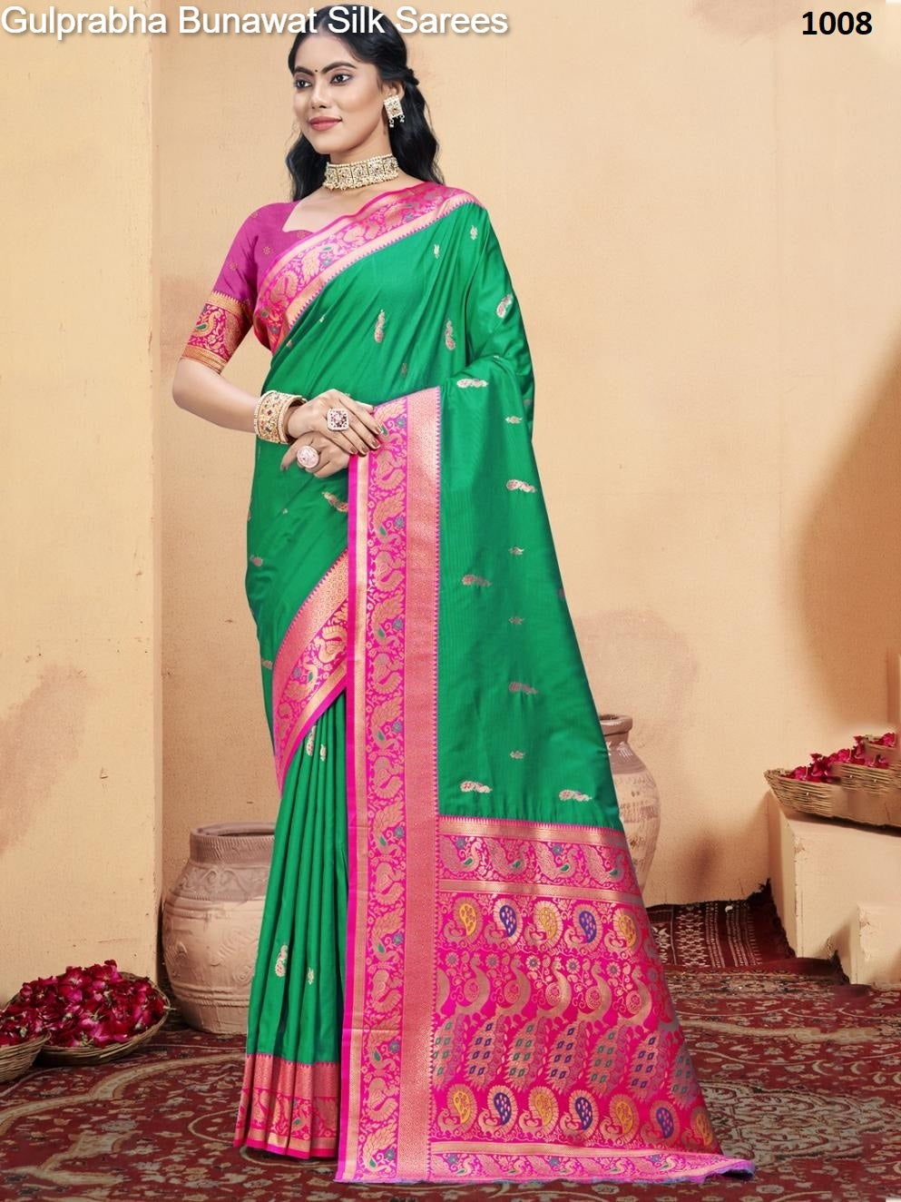 1008 Gulprabha Bunawat Silk Sarees