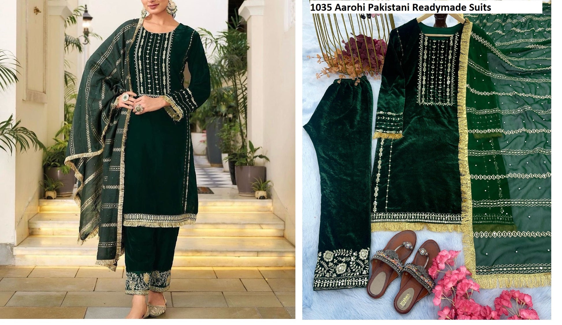1035 Aarohi Pakistani Readymade Suits