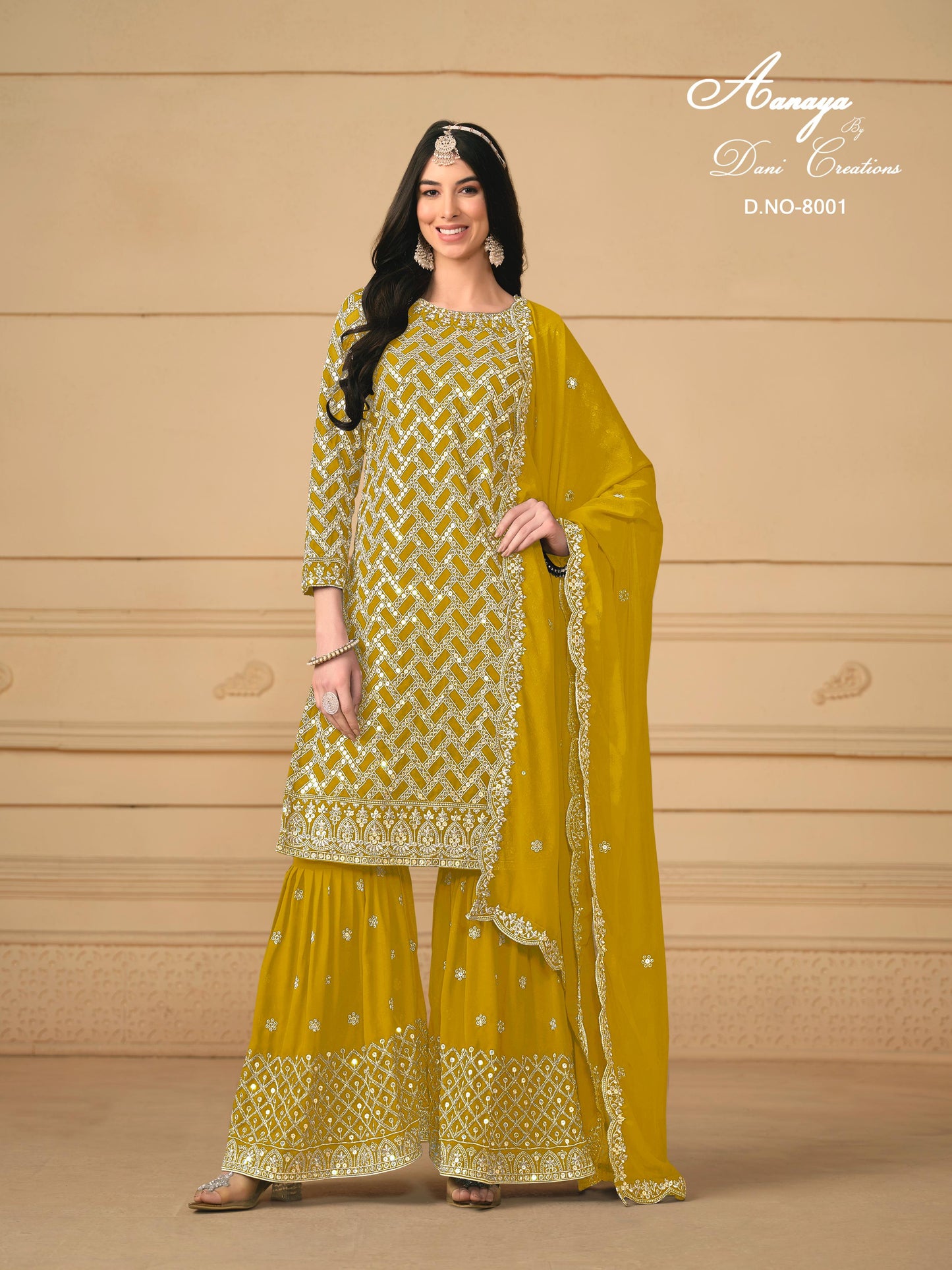 8001 Twisha Aanaya Vol 180 Dani Creation Unstitched Suits