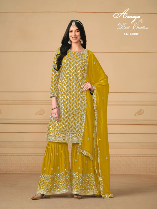 8001 Twisha Aanaya Vol 180 Dani Creation Unstitched Suits