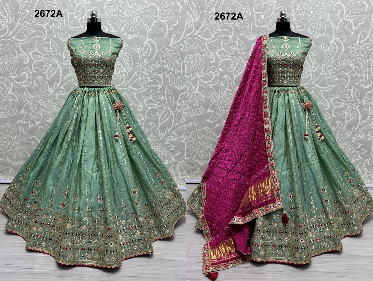 2672A Anjani Art Lehenga Choli