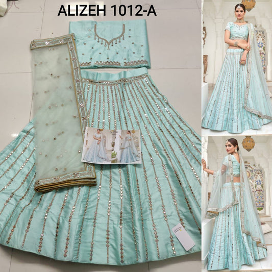 1012-A Alizeh Heavy Silk Lehenga Choli