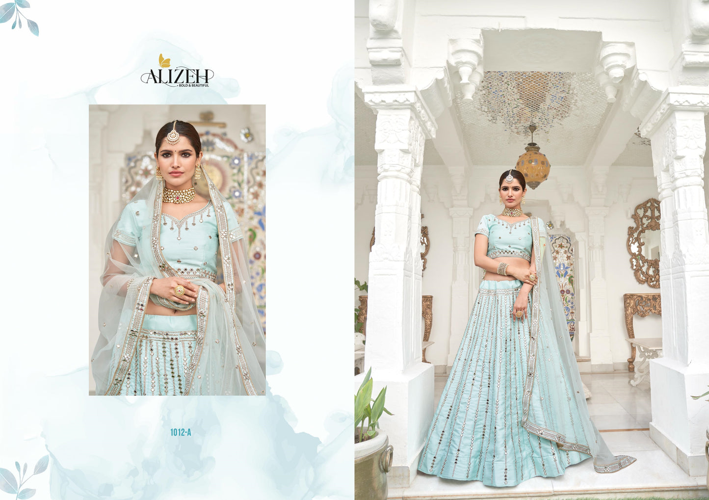 1012-A Alizeh Heavy Silk Lehenga Choli