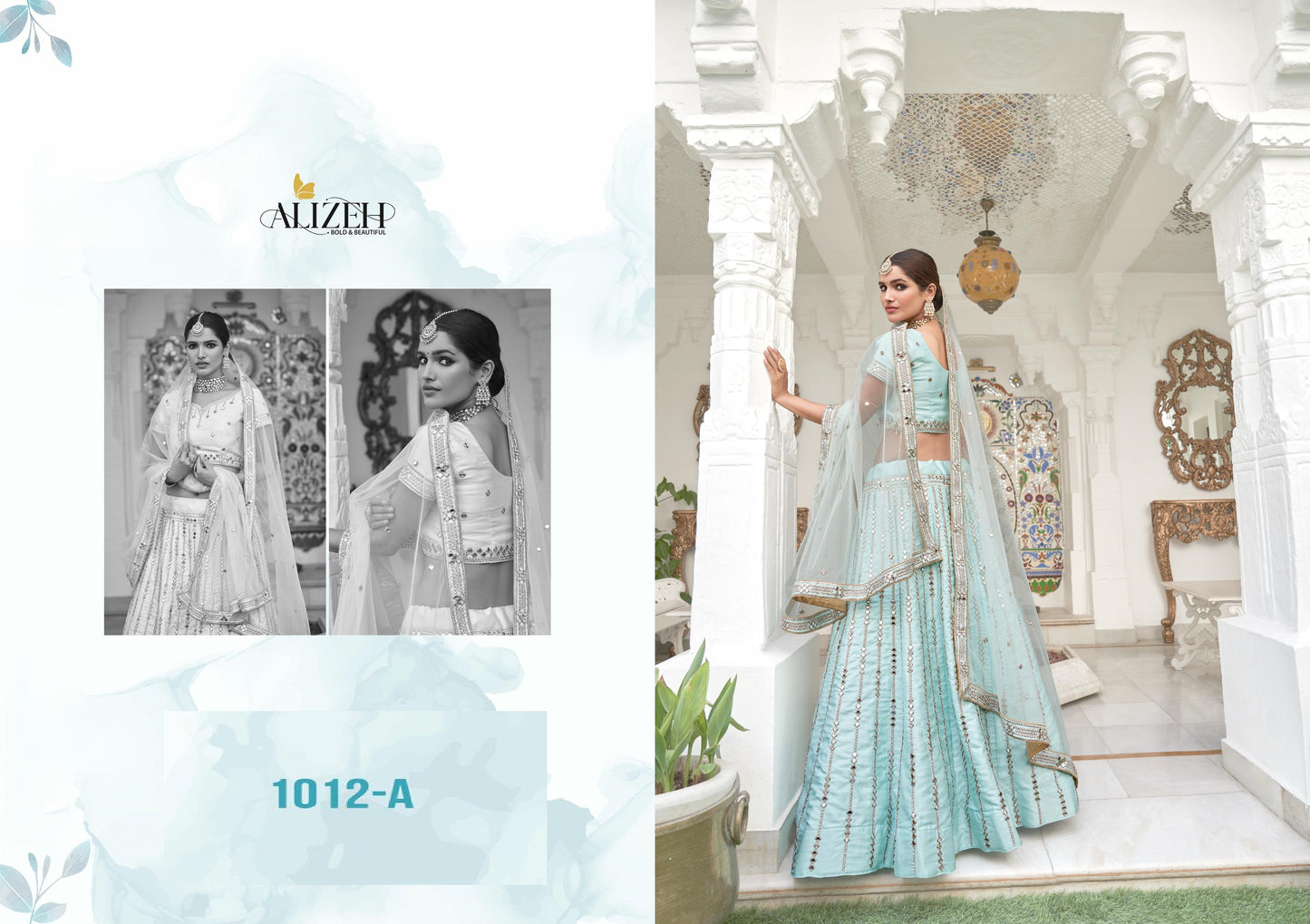 1012-A Alizeh Heavy Silk Lehenga Choli