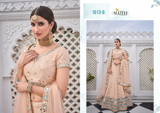 1013-B Alizeh Heavy Silk Lehenga Choli
