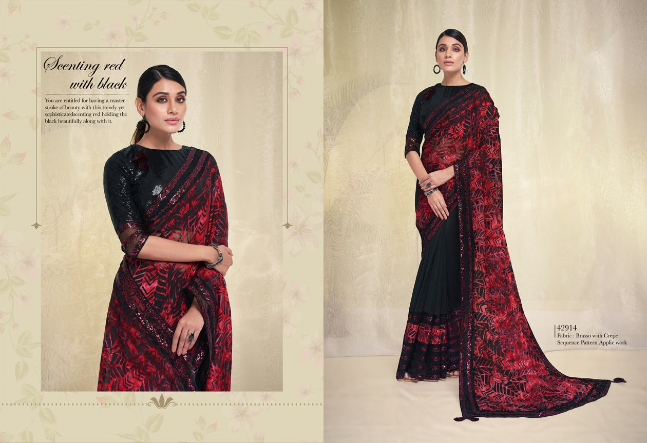 42914 Avyaan Mahotsav Sarees