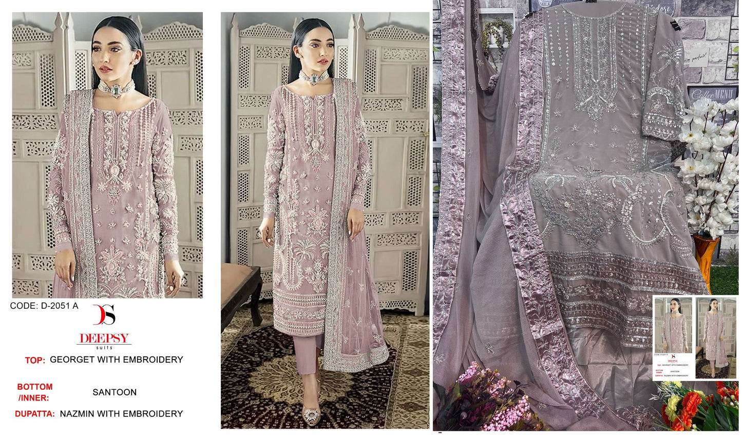 2051A Deepsy Pakistani Salwar Suits