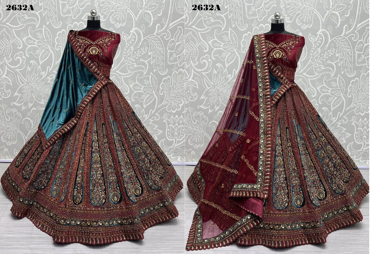 2632A Anjani Art Lehenga Choli