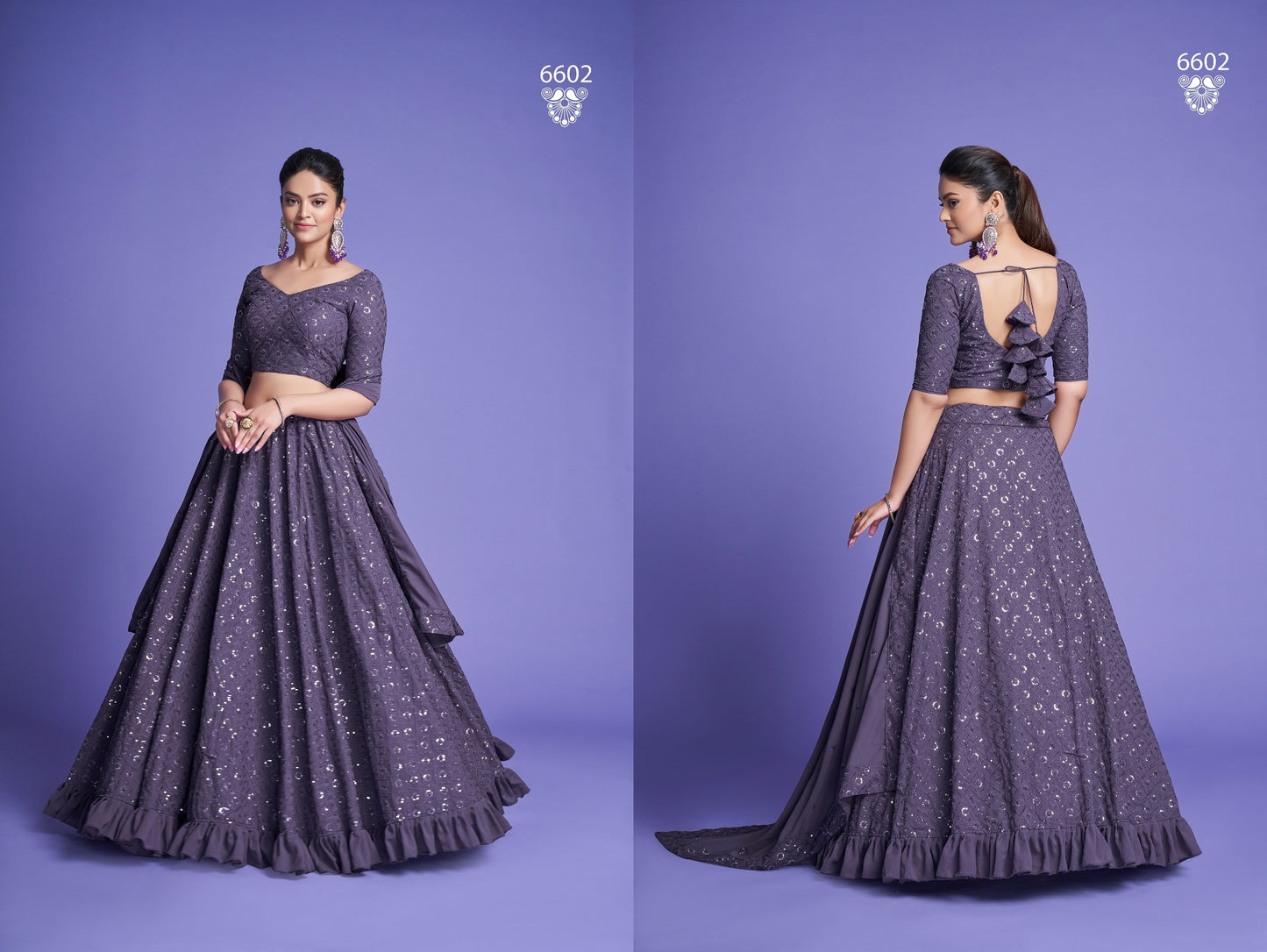6602 Shringaar Vol 8 Aahvan Designs Lehenga Choli