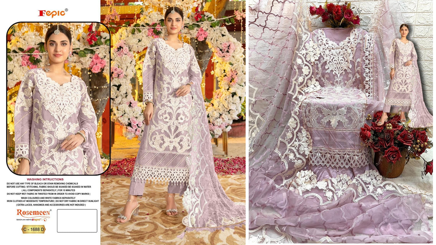 1688D Fepic Pakistani Salwar Suits