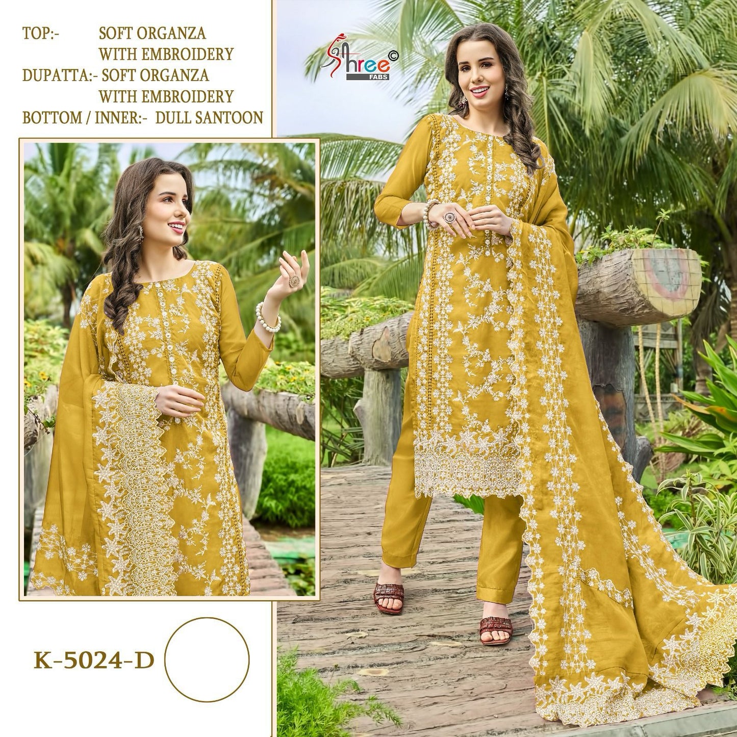 5024D Shree Fabs Pakistani Salwar Suits