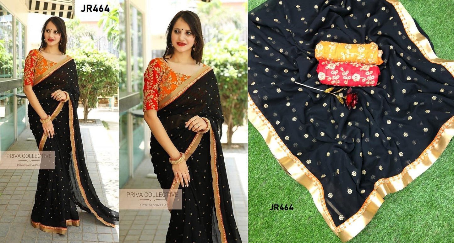 464 Jr Creation Sarees