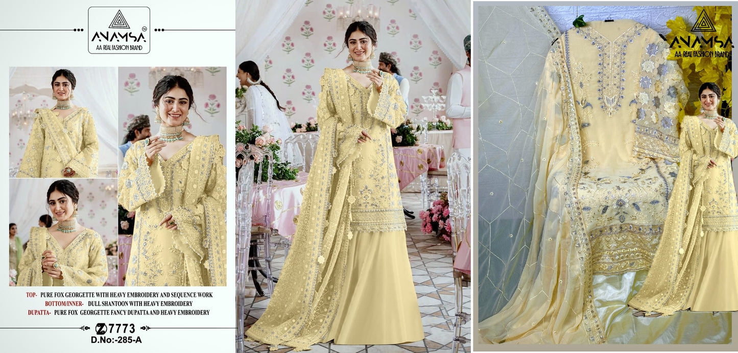 285A Anamsa Pakistani Salwar Suits