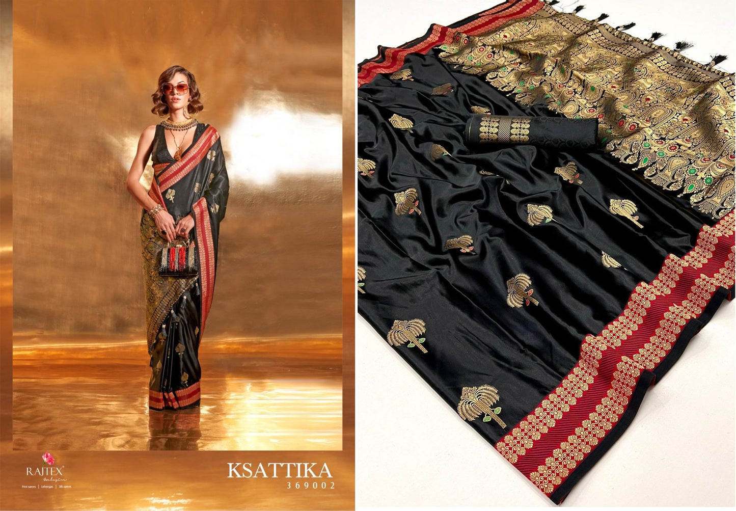 369002 Ksattika Rajtex Sarees