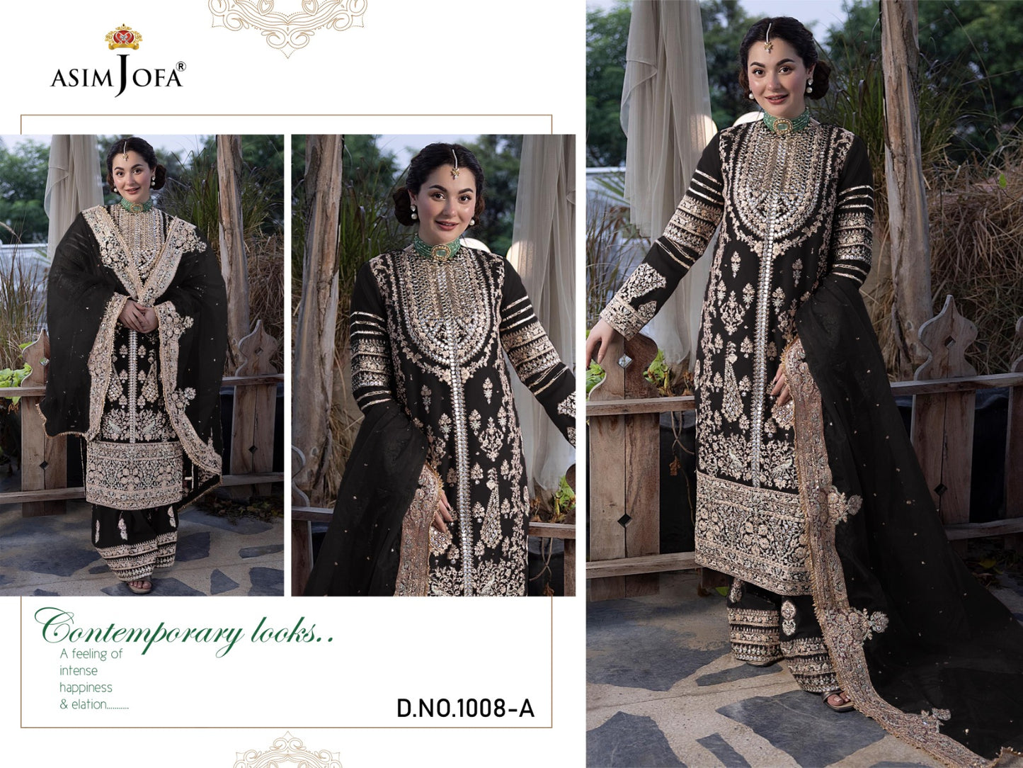 1008A Asim Jofa Pakistani Salwar Suits