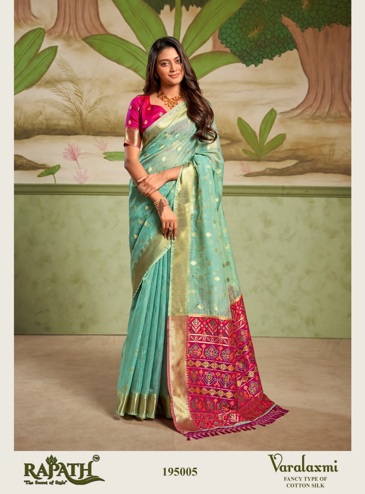 195005 Varalaxmi Rajpath Sarees