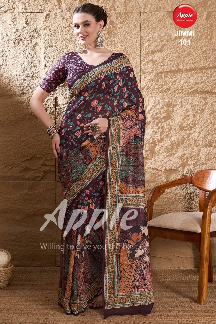 101 Jimmi Vol 1 Apple Jenny Sarees