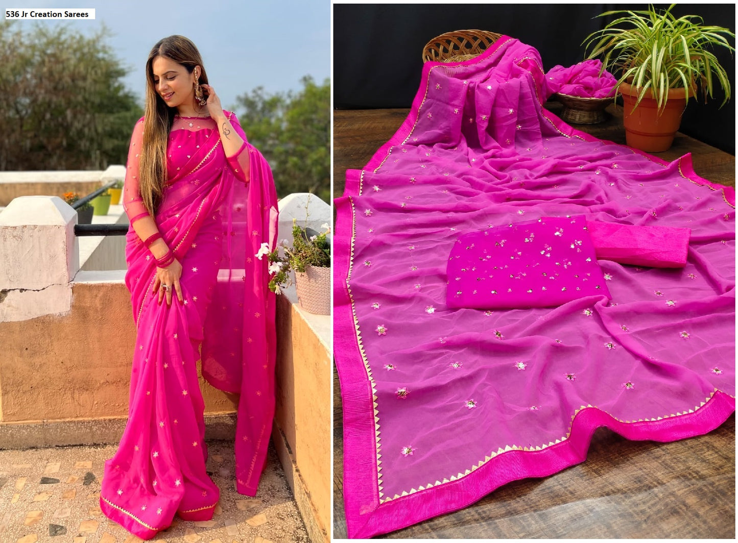 536 Jr Creation Sarees
