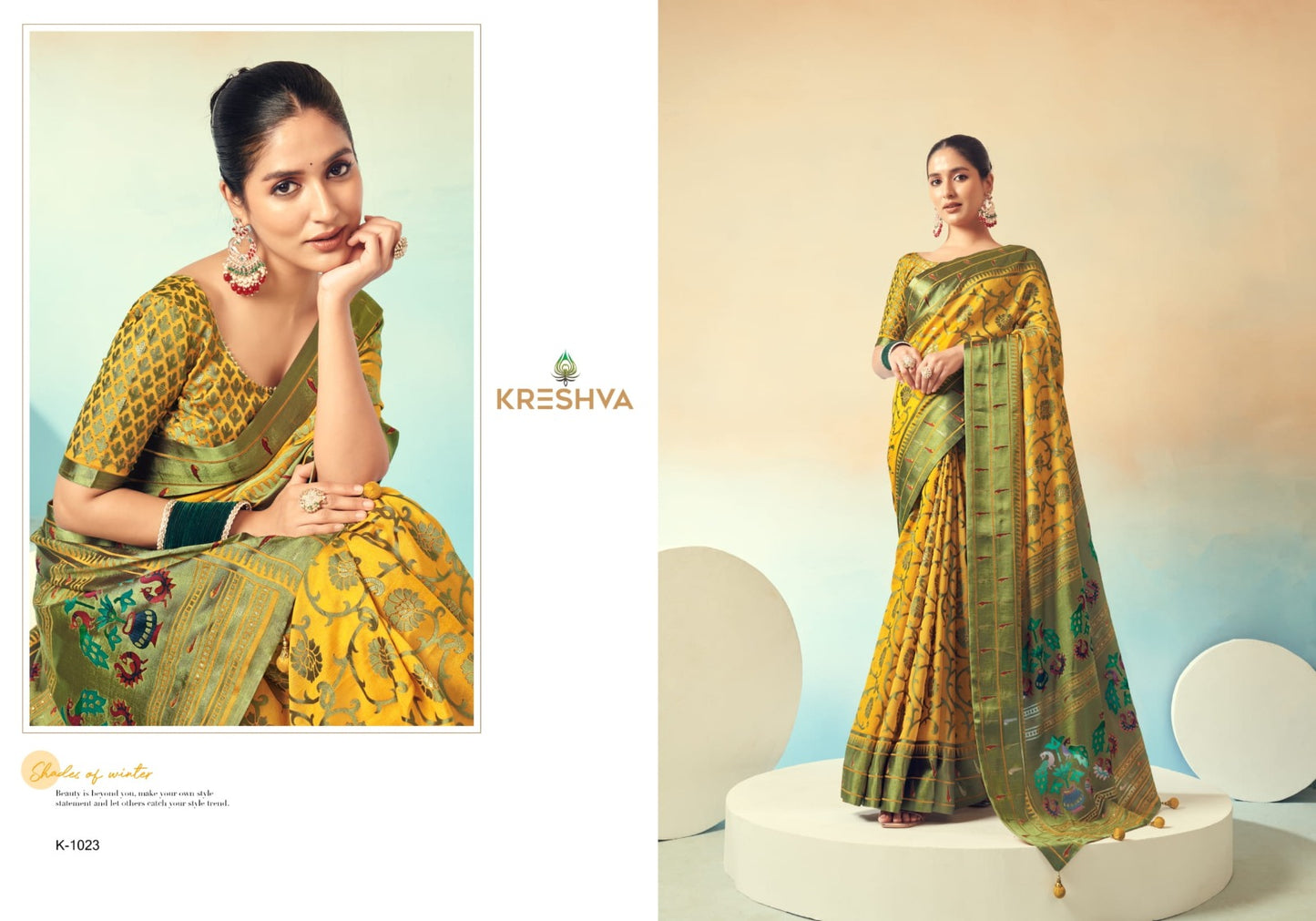 1023 Praniti Kreshva Georgette Sarees