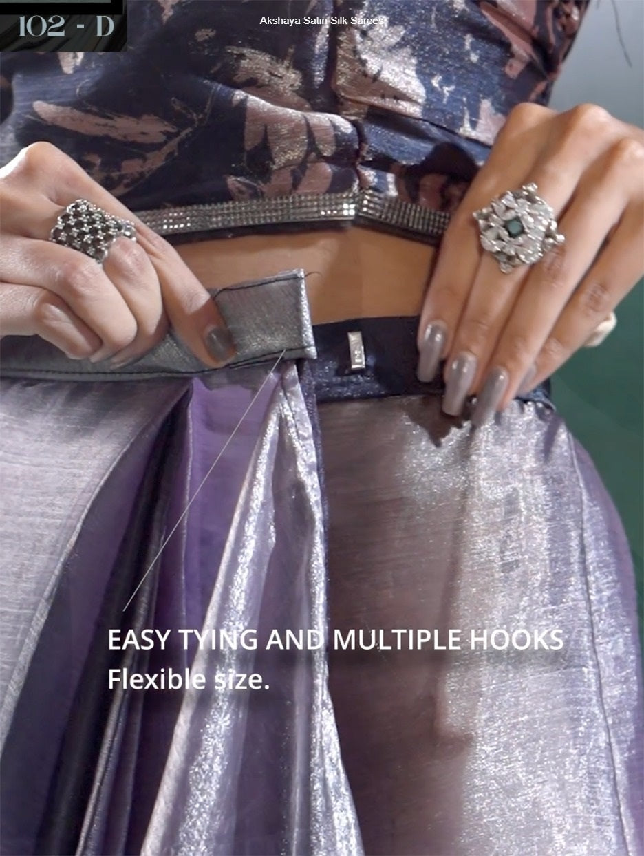 102D Akshaya Satin Silk Sarees