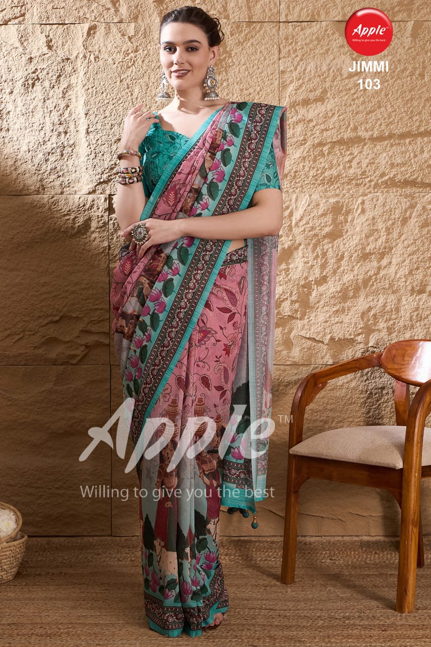 103 Jimmi Vol 1 Apple Jenny Sarees