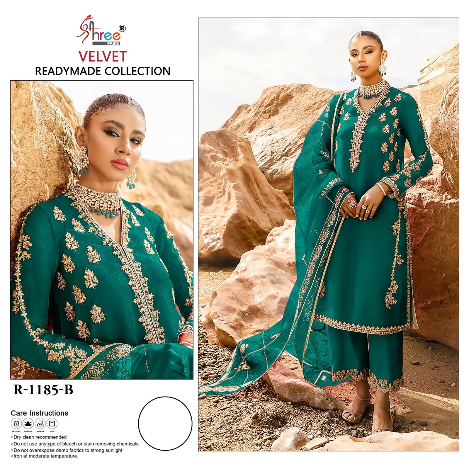 1185-B Shree Fabs Pakistani Readymade Suits