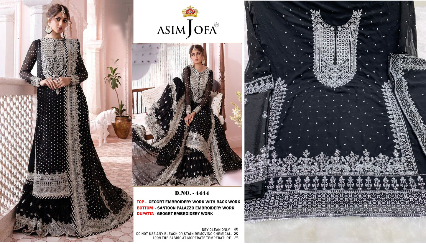 4444 Asim Jofa Pakistani Salwar Suits
